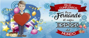 Feliz Cumpleaños Esposo