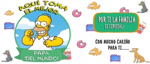 Aquí toman los Simpsons - Papá