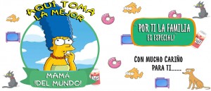 Aquí toman los Simpsons - Mamá