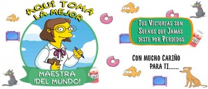 Aquí toman los Simpsons - Maestra 2 