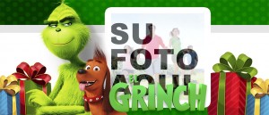 El Grinch con foto