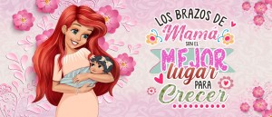 Los brazos de mamá son el mejor lugar para crecer