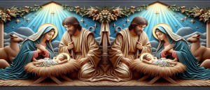 Navidad - Pesebre 3d - Nacimiento de Jesús