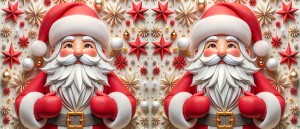 Navidad Santa 3D