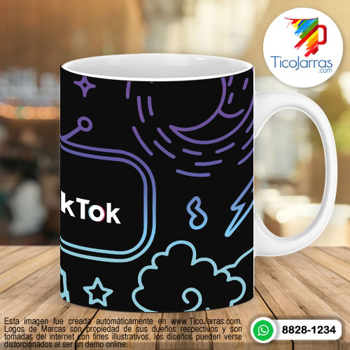 Diseños Personalizadas Tik Tok Blue night