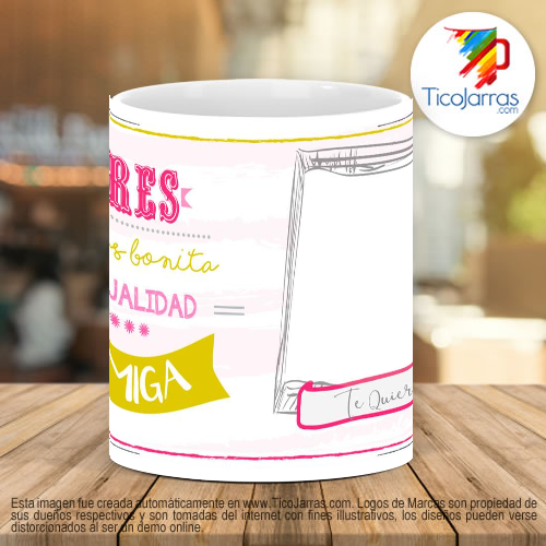 Tazas Personalizadas Eres mi más bonita casualidad