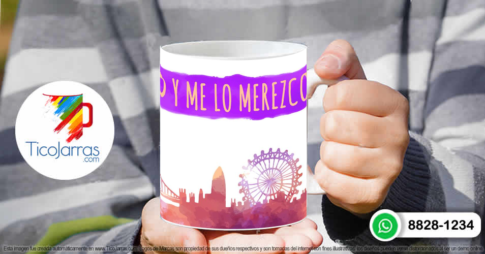 Tazas Personalizadas en Costa Rica Quiero puedo y me lo merezco