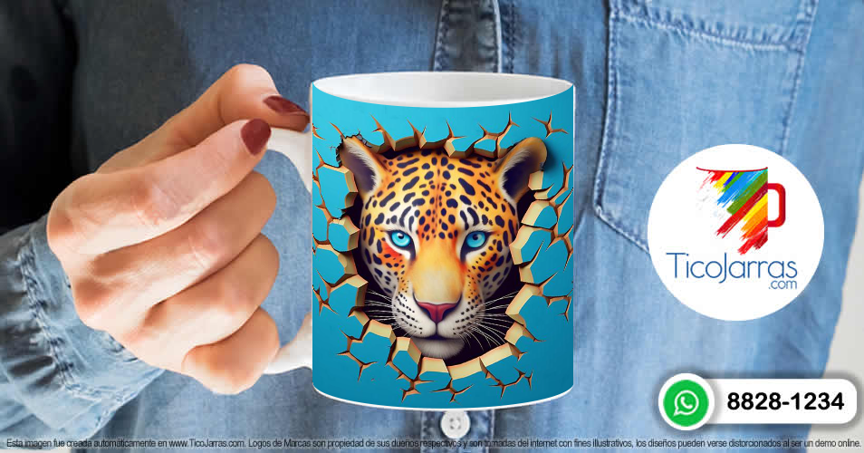 Artículos Personalizados Tigre 3D 