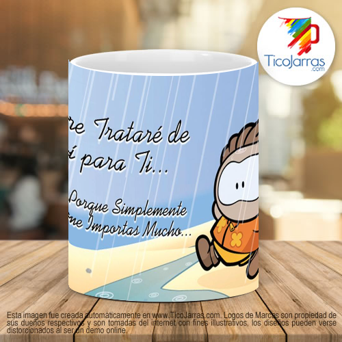 Tazas Personalizadas Siempre trataré de estar allí para ti